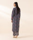 Women's Unstitched Light Khaddar Blue Printed 2 Piece Suit